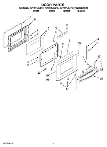 Diagram for YGY397LXUQ10