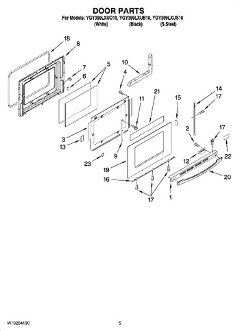 Diagram for YGY399LXUS10