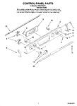 Diagram for 02 - Control Panel Parts