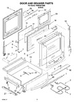 Diagram for 03 - Door And Drawer Parts