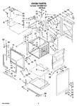 Diagram for 02 - Oven Parts