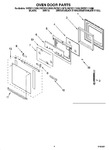 Diagram for 03 - Oven Door Parts