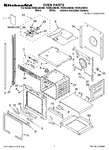 Diagram for 01 - Oven Parts