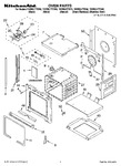 Diagram for 01 - Oven Parts