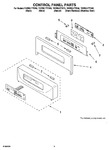 Diagram for 02 - Control Panel Parts