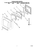 Diagram for 03 - Oven Door Parts