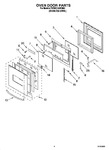 Diagram for 03 - Oven Door Parts