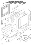 Diagram for 04 - Door And Drawer Parts