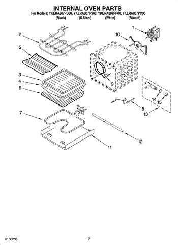 Diagram for YKERA807PS00