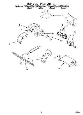 Diagram for YKERA807PC01