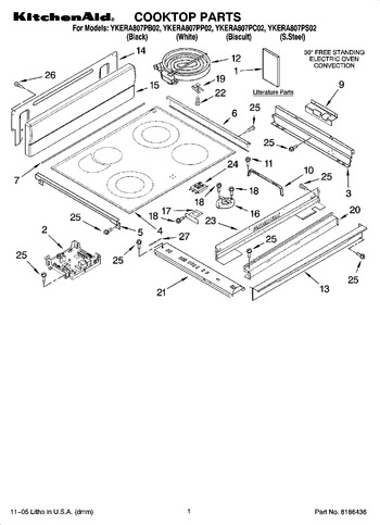 Diagram for YKERA807PB02