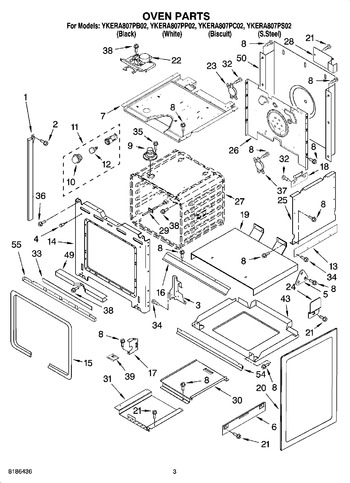 Diagram for YKERA807PB02