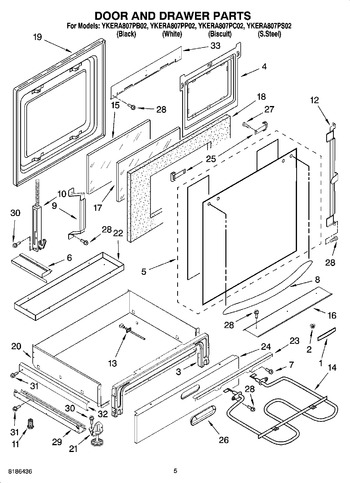 Diagram for YKERA807PB02