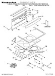 Diagram for 01 - Cooktop Parts