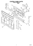 Diagram for 02 - Control Panel Parts