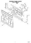 Diagram for 02 - Control Panel Parts