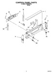 Diagram for 02 - Control Panel Parts