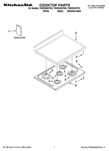 Diagram for YKERS205TB3