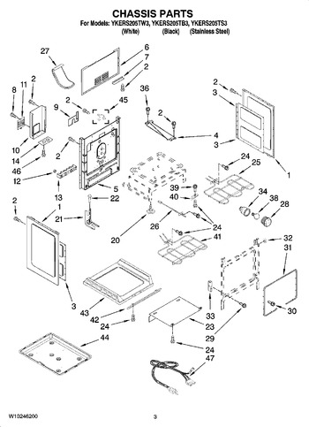 Diagram for YKERS205TB3