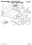 Diagram for 01 - Cooktop Parts