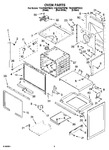 Diagram for 03 - Oven Parts