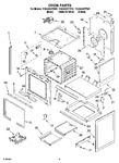 Diagram for 03 - Oven Parts