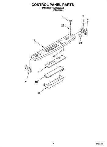 Diagram for YKGRC608LS0