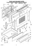 Diagram for 04 - Door And Drawer Parts