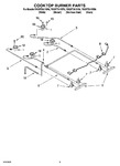 Diagram for 02 - Cooktop Burner Parts