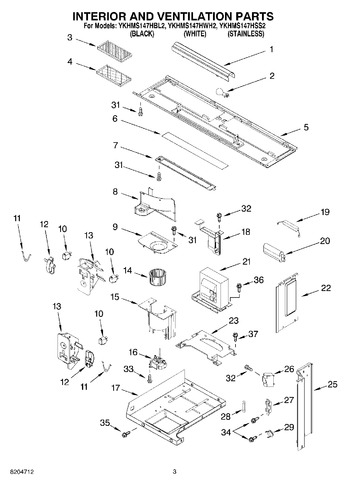 Diagram for YKHMS147HWH2