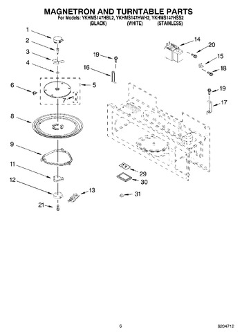 Diagram for YKHMS147HWH2