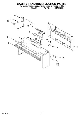 Diagram for YKHMS147HWH2