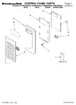 Diagram for 01 - Control Panel Parts