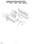 Diagram for 06 - Cabinet And Installation Parts