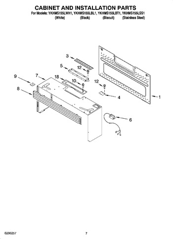 Diagram for YKHMS155LWH1