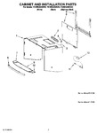 Diagram for 06 - Cabinet And Installation Parts