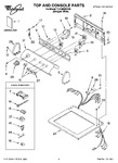 Diagram for 01 - Top And Console Parts