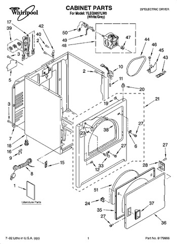 Diagram for YLEQ9857LW0