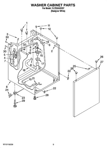 Diagram for YLTE5243DQ7