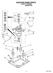 Diagram for 09 - Machine Base Parts