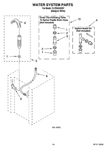 Diagram for YLTE5243DQ7