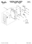 Diagram for 01 - Control Panel Parts