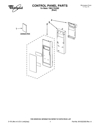 Diagram for YMH1170XSB5