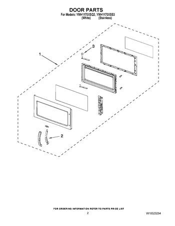 Diagram for YMH1170XSS3