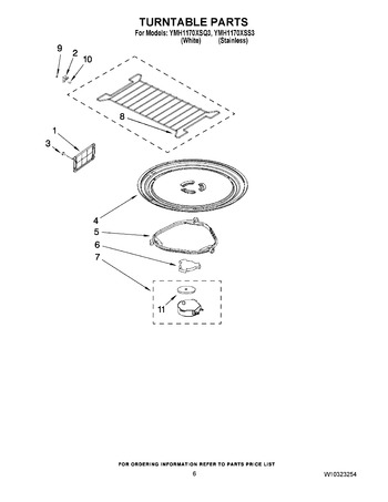 Diagram for YMH1170XSS3