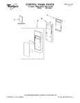 Diagram for 01 - Control Panel Parts