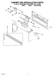 Diagram for 06 - Cabinet And Installation Parts