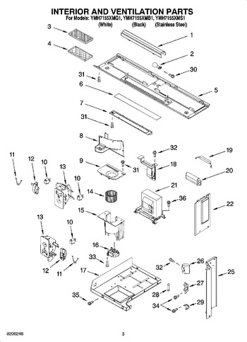 Diagram for YMH7155XMB1