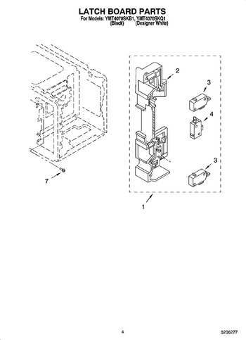 Diagram for YMT4070SKB1