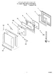 Diagram for 03 - Oven Door Parts